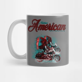 Native American Motorcycle Design by MotorManiac Mug